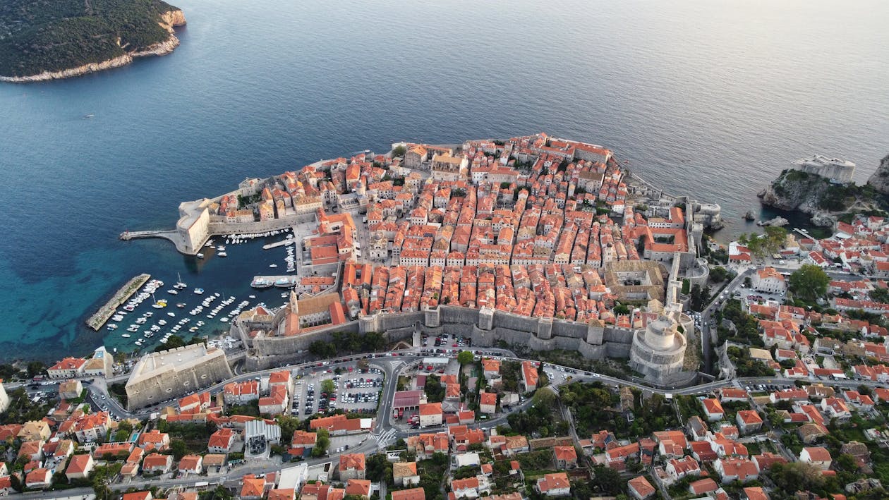 Dubrovnik aerial view