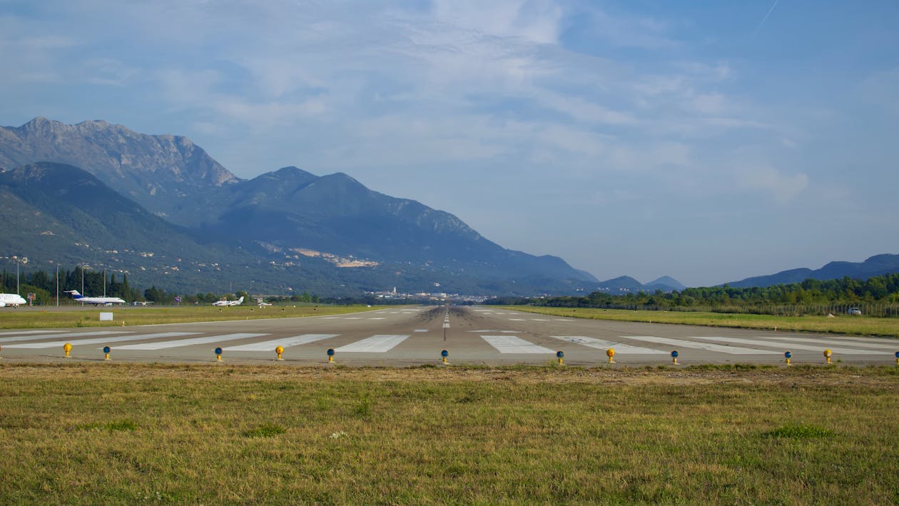 Tivat Airport runway